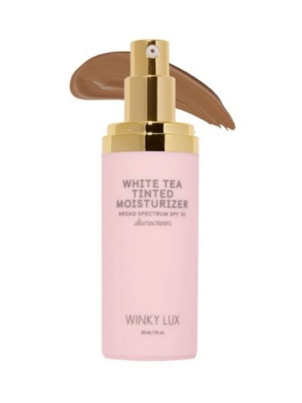 NEW Winky Lux White Tea Tinted Moisturizer - Medium Deep 1 Oz SPF 30